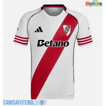 Camisa de time de futebol River Plate Replicas 1º Equipamento 2025-26 Manga Curta